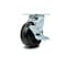 Service Caster 5 Inch Phenolic Swivel Caster with Roller Bearing and Brake SCC-30CS520-PHR-TLB - alternate 1
